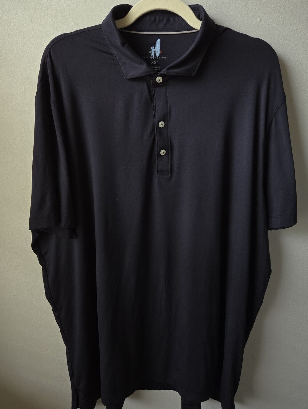 johnnie-O Black Polo Shirt XXL